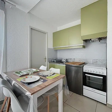 3122-t2 Climatise A 250m De La Avec Terrasse, Et Garage Apartament Argelès-sur-Mer